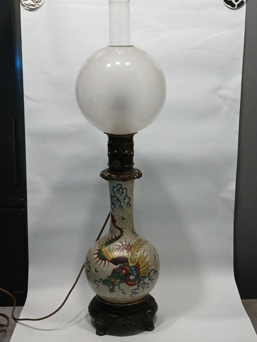 Vase chinois aux dragons - dragons,