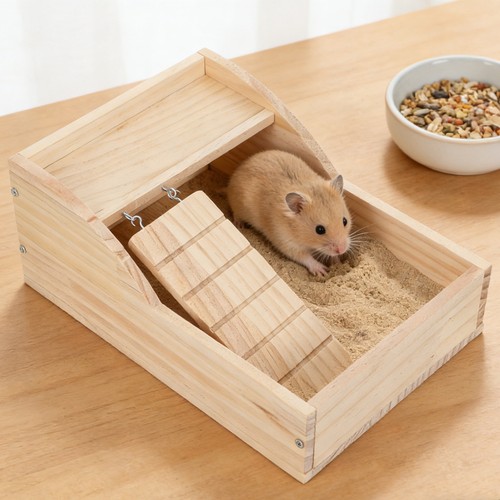 Bac sable pour hamster - pour,