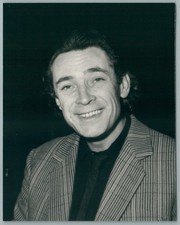 1984 Leigh Lawson Acteur époux de Twiggy mannequin Photo Vintage Originale Actor