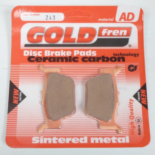 Plaquette frein gold - plaquette, de