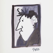 LF CÉLINE Voyage au bout de la nuit dessin ORIGINAL signé de TARDI