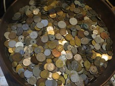 Lot de 500 pièces de monnaies françaises anciennes