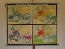 Carte Murale Scolaire Romain