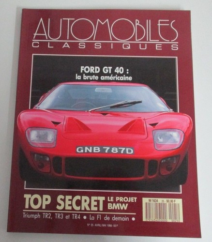 Revue automobiles classiques - automobiles,