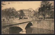 CPA Charleroi, Le Pont Neuf 1918 