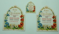 LOT 3  ETIQUETTES  COLOGNE  DE