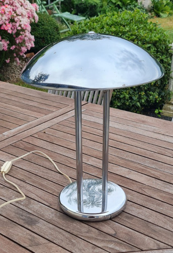 Ancienne lampe chrome - ancienne,