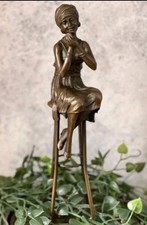 statuette en bronze