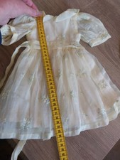 Antique Bella Raynal Gege Clodrey Capi Twin Doll Dress Sfbj 