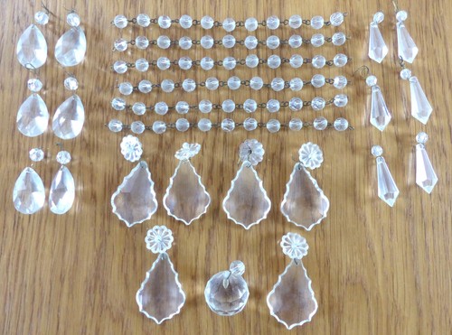 Lot pampilles cristal - lot, +