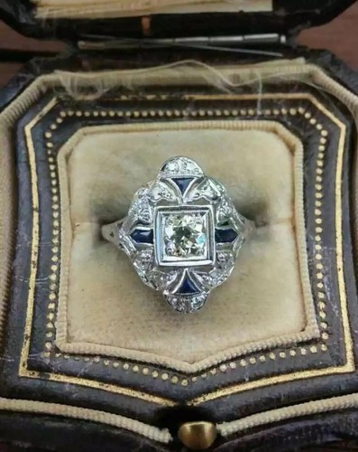 Bague mariage style art - style,