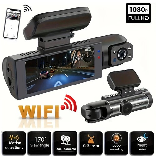 Caméra dashcam voiture avant - dashcam,