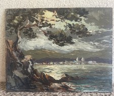 Painting signed painting, 20th century