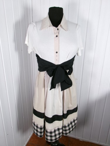 Robe princesse bleu blanc - de,