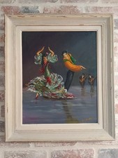 Tableau , huile sur toile