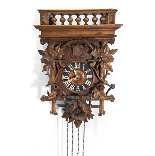 Pendule coucou bois à - en,