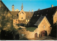 Belgium - Orval - Abbey of Notre Dame d'Orval - Entrance of the monastery and hotel
