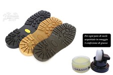 Semelle Reinforcée Caoutchouc Antidérapant Vibram 1136 Rocciablock Bottes Roche