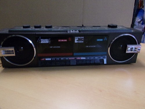 Radio cassette vintage delcom - cassette,