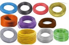 Fil électrique souple HO5/7-VK 0,5-0,75-1-1,5-2,5 mm² 5-10-15-20 m 11 Couleurs 