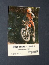 IMAGE YOPLAIT 1974 MOTORCYCLES #17 MOTO CROSS HUSQVARNA QUEIREL MEZIERES 1972