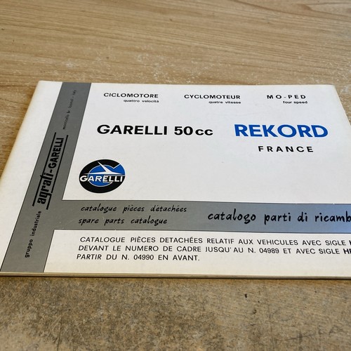 Garelli cyclomoteur rekord - garelli, 50