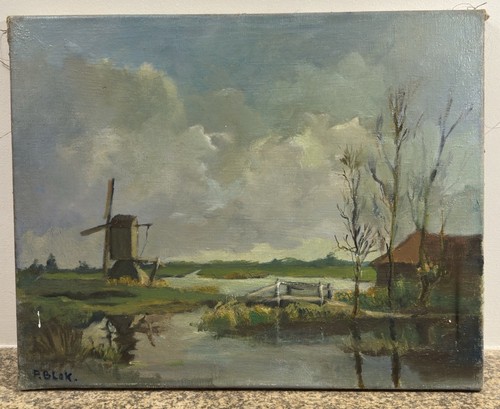 Huile sur toile - ,