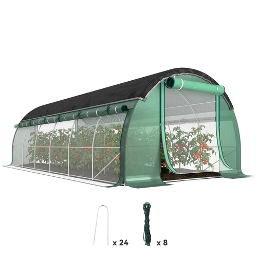 Serre polytunnel x 2 m - polytunnel,