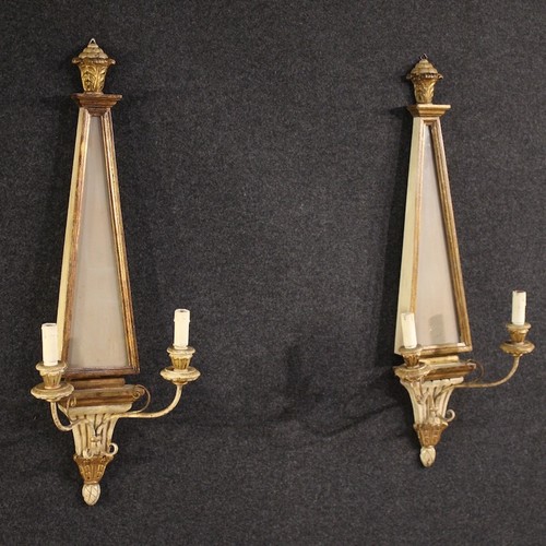 Paire appliques italiennes - paire,