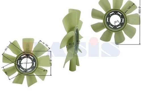 Aile ventilateur pour fendt - pour,