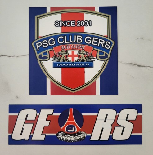 Autocollants psg club gers - autocollants,