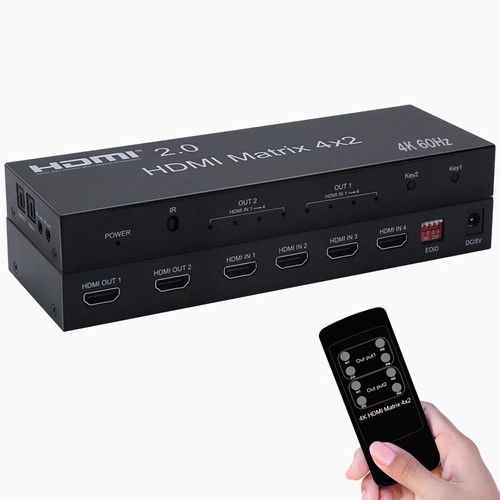 C11d hdmi matrice splitter 4x2 - c11d,