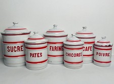 Lot de 6 pots à épices en