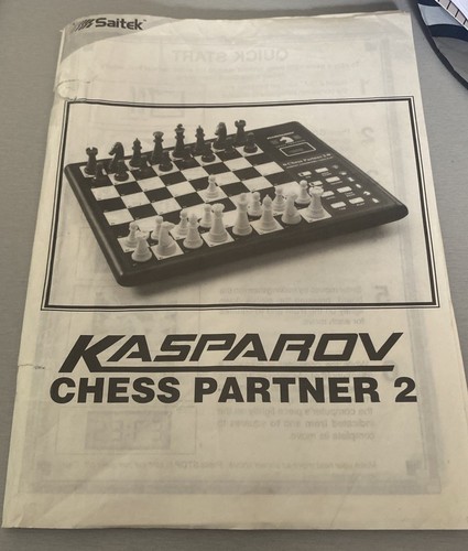 Saitek kasparov chess - kasparov,