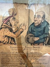 Tableau Humoristique & Caricature Ramoneur G . Frison Affiche