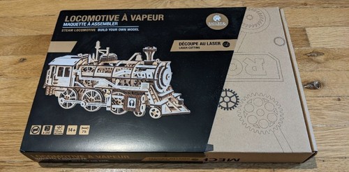 Locomotive vapeur bois - locomotive, /