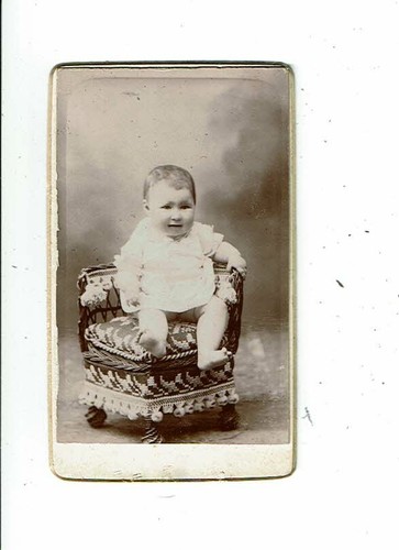 Photographie cdv bébé sur - photographie,