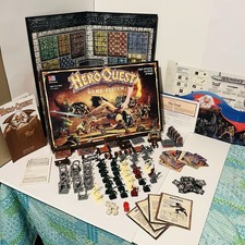 Hero Quest Board Game - 1989