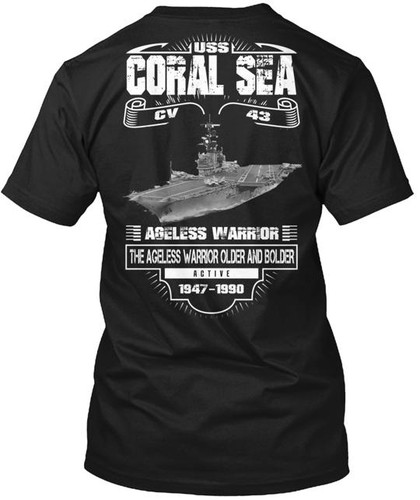 Uss coral sea shirt - uss,
