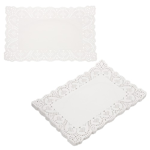 100 napperons dentelle papier