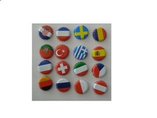  EURO 2008 COMPLETED ALL 16 FINAL TEAMS BEER BOTTLE CAPS  BIER TAPPI CAPSULE 