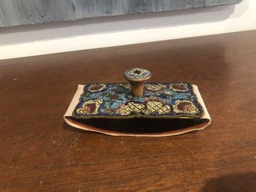 Ancien tampon buvard en - tampon,