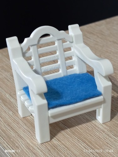 Playmobil chaise blanche - chaise,
