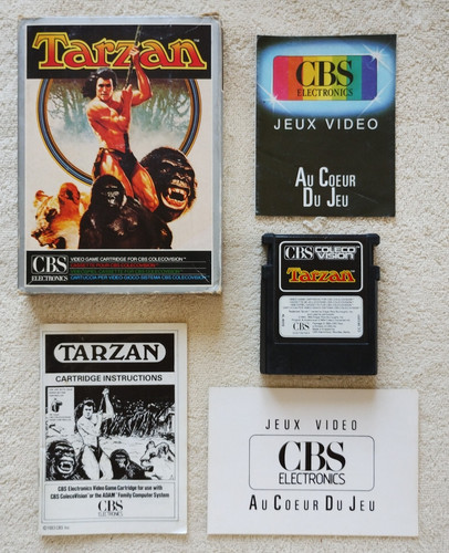 Cbs colecovision tarzan - cbs,