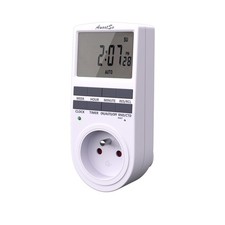 Programmateur Prise Électrique et Digitale with LCD écran avec Compte à rebou...