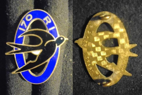 Insigne militaire 170 - –, 170°