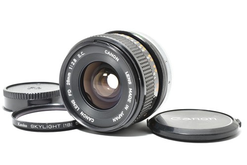 Mint canon lens fd 28mm - lens,
