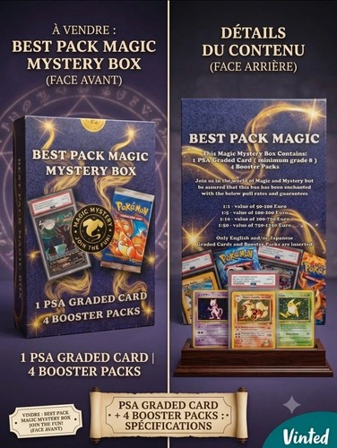 Magic mystery box 1 carte - magic,