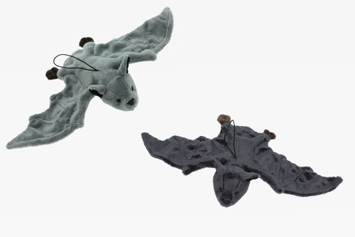 Bat plush with ribbon - plush,