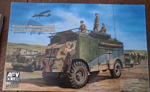 Diorama afv club - afv, rommel’s